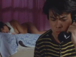 Miho jun(美保純) en rose curtain (1982) plein montrer