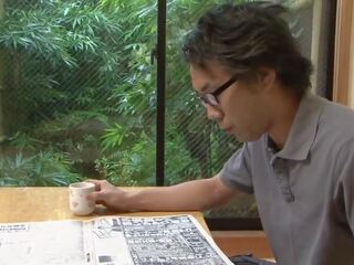 מצונזר יפני אישה בחוץ גולמי x מדורג סרט עם gardener מבוגר וידאו ריסטורי mov