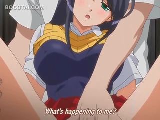 Animado hentai mestra obtendo dela esguichando conas teased