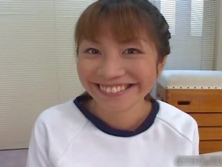 Beguiling Japanese sweetheart Sucking Her Doktors