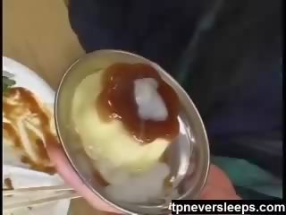 Japoneze i ri spermë dessert
