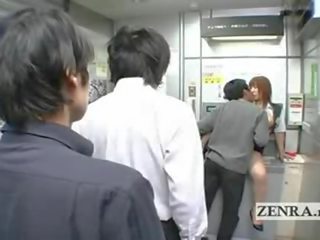 Bizarro japonesa enviar oficina ofertas pechugona oral xxx presilla cajero automático