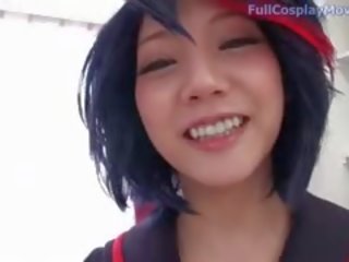 Ryuko matoi desde matar la matar cosplay adulto vídeo mamada