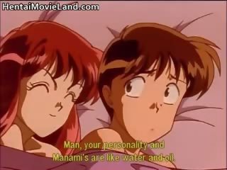 Marvellous e ndyrë flokëkuqe anime seductress kam argëtim part5