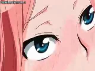 Pievilcīgas ingvers anime pusaudze tvaika noplūde kanāls part5