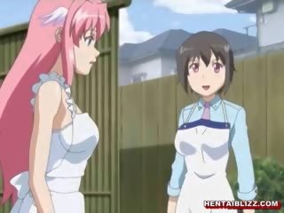 Attractive Japanese Hentai Gets Squeezed Her Bigboobs And Poked